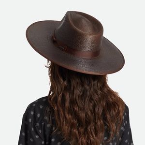 Brixton Jo Straw Rancher Hat, Size M